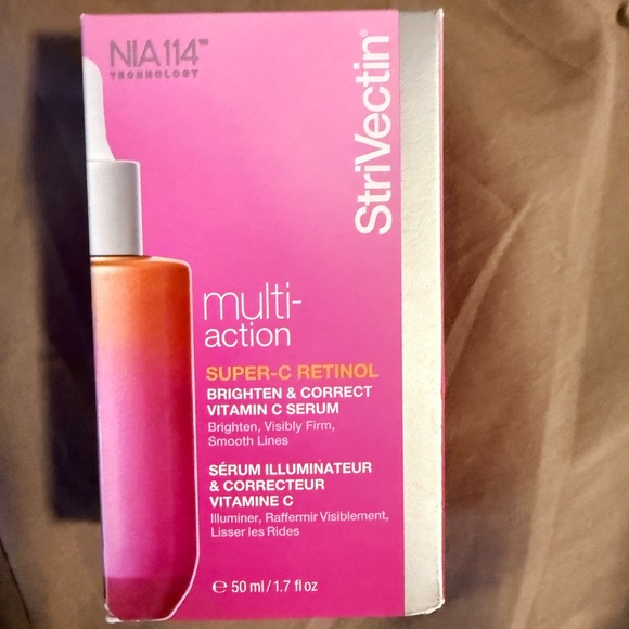StriVectin Multi-Action Super-C Retinol Serum - Pink and White